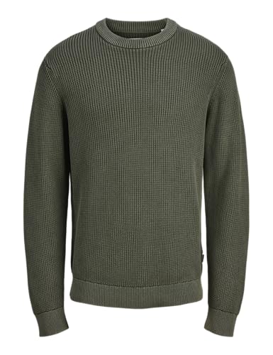 JACK & JONES Jjtanaka Knit Crew Neck, Mochila, S para Hombre