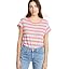 Sky Carmine Stripe