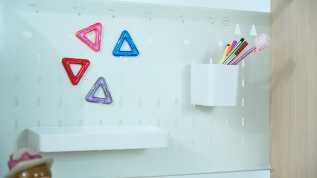 FCD Wood Adjustable Height Ergonomic Kids Study Desk Drafting Table Computer Station Built-in Bookshelf Hutch Multi Function Desktop 43.3" Width ()