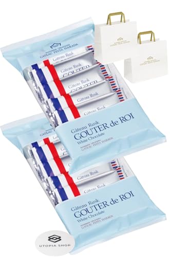 ガトーフェスタ ハラダラスク グーテ・デ・ロワ ホワイトチョコレート W0 × 2 袋 ショッパー付のサムネイル