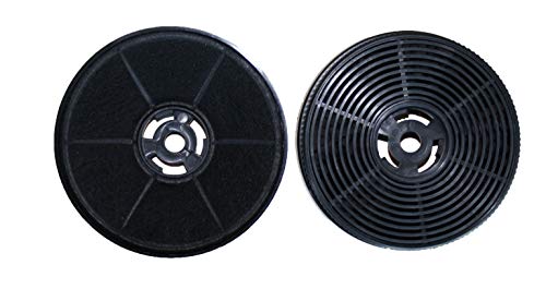 PKM CF140 Kohlefilter | Aktivkohlefilter | Geruchsfilter Set (2 Stück) für Dunstabzugshaube Wandhaube