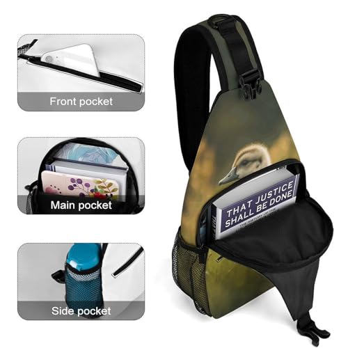 Bolso bandolera casual para mujer y hombre miniatura 4