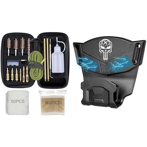 .22 .38 .40 .45 9mm Gun Cleaning Kit + Gun Magnet Mount Cover