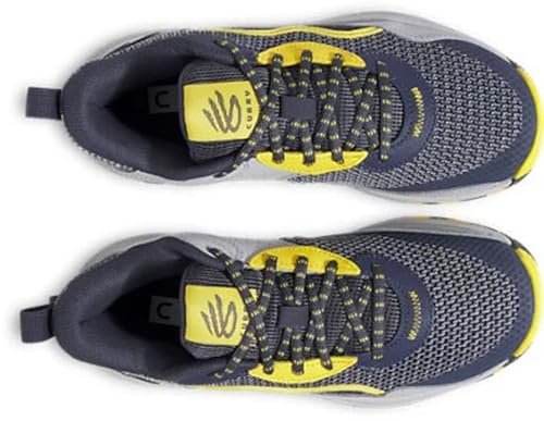 Under Armour Unisex Grade School Curry 3Z 24, (044) Downpour Gray/Halo Gray, 5.5, US by Under Armour - Used condition - Image 3
