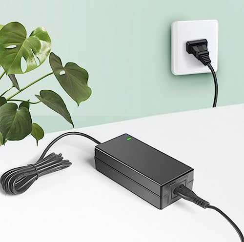 AC Adapter for Lescolton Hair Removal Laser Epilators T002, T008, T009, T011c, 1.9A Power Supply, Black
