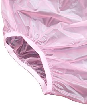 Haian Adult Incontinence Pull-on Plastic Pants 3 Pack (3X-Large, Transparent Pink) - Image 3