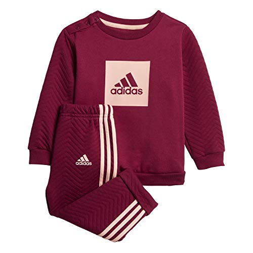 adidas I Warm Crew Jog Chándal, Unisex bebé, bayint/corneb, 74 (6/9 Meses)