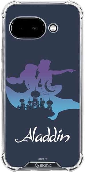Skinit Clear Phone Case Compatible with Google Pixel 9a - Officially Licensed Disney Aladdin A Whole New World Art Design