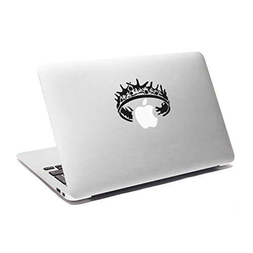 ericraft Juego de Tronos Calcomanía Kings Corona Got calcomanía MacBook calcomanía Laptop...