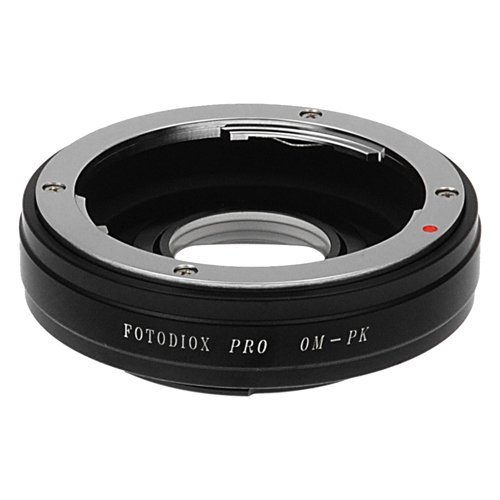 Fotodiox Pro Lens Mount Adapter, Selective 35mm Olympus Zuiko Lens to Pentax K (PK) DSLR Cameras [sAi]