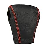 Funda de cuero para perilla de cambio de marchas de coche, funda para Kia Sportage R para Cerato K3 K5 para Sorento 2011 2012 2013 2014 2015, accesorios.