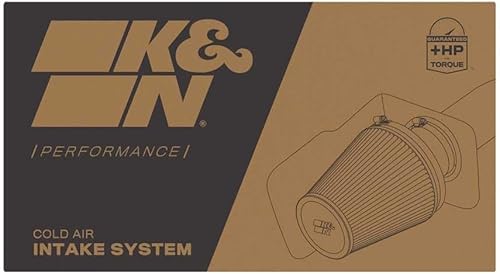 Miniatura 2 de K&N Sistema de admisión de aire frío: Filtro de aire de alto flujo, aumenta el rendimiento y los caballos de fuerza: Compatible con HYUNDAI Genesis