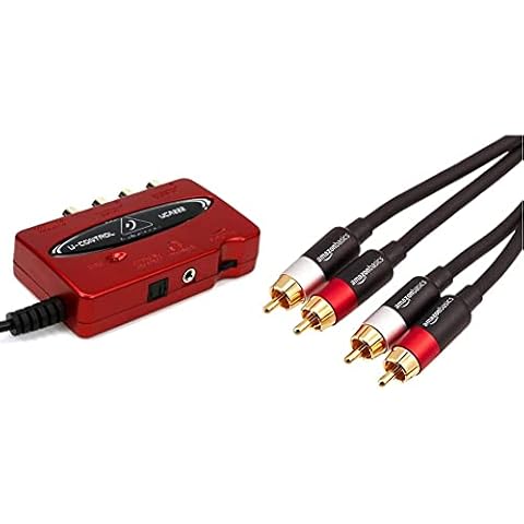 Behringer U-CONTROL UCA222 USB Audio Interface with RCA Cable Cover