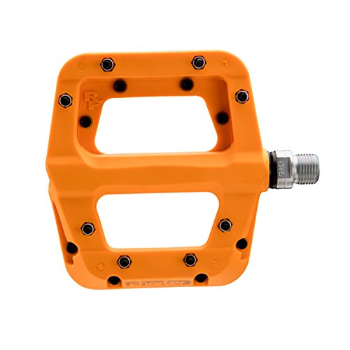 orange bike pedals