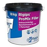 Rigips Spachtelmasse Promix Plus/Finish/Filler 18kg (ProMix Filler Feinspachtelmasse 18 kg)