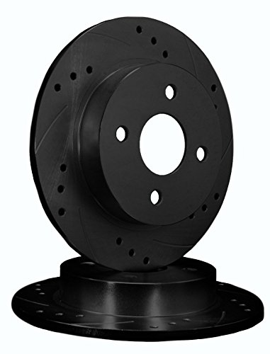ATL Autosports Performance Brake Rotors REAR PAIR Fits 2005 Ford Focus [ W/Rear Disc ] ATL54095-05DSBZ