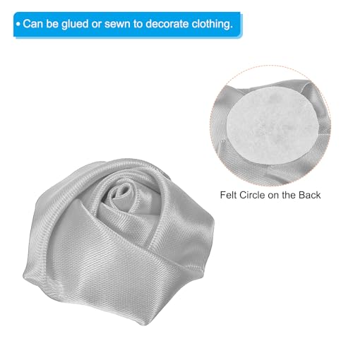PATIKIL 1.6" Satin Ribbon Roses - Image 4