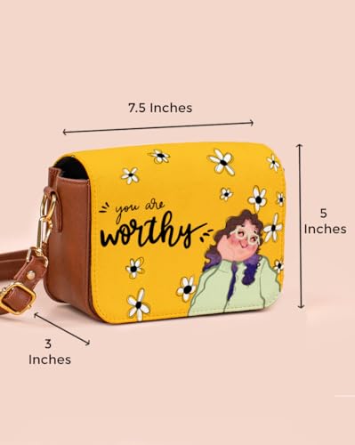 Image of Kalankit Rakhi Gift Hamper For Sister | Rakhi Gift For Girls, Sling Bag For Women, Travel Crossbody Bags, Stylish Cross Sling Bags for Woman | Rakhi Gifts For Sister, Gifts for Rakshabandhan