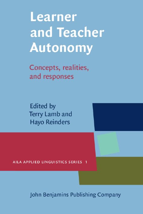 Amazon | Learner and Teacher Autonomy: Concepts, Realities, and
