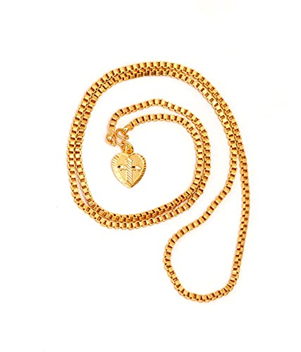 Paul Chains 28 inch BOX chain with traditional christian thali used all over India for womens