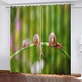 Hechas con una artesanía exquisita, las cortinas están hechas de una combinación única de materiales de poliéster de alta calidad y una impresión suave, que puede proporcionarle cortinas resistentes y resistentes a las arrugas, brindando una apariencia elegante y una sensación sedosa. Permite que se emita una luz débil sin comprometer la privacidad.