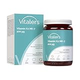 Vitaler’s Vitamine K2 MK-7 FORTE 200 µg, 120 comprimés, 4 mois d’utilisation, sans conservateurs