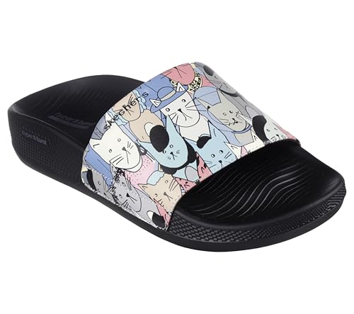 Image of Skechers Women Hyper Slide Pawsome Slippers