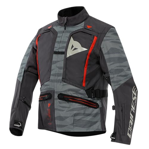 Dainese - Sterrato Tex Jacket, Motorradjacke Aus Stoff, Mann, Ebenholz/Wüstensalbei, 52