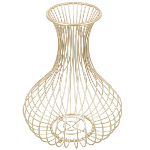 Wine Cork Holder, Rustic Metal Wine Cork Holder Decorative Golden Wine Cork Storage Container Cork Collector Tabletop Decor for Bar, Living Room, Dinner (Golden)