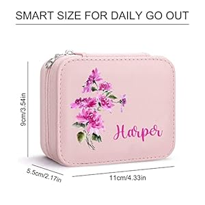 Bridesmaidproposalgiftscustomleatherjewelryboxcolorfulbirthflowertraveljewelrycaseringboxweddingbachelorettemomgiftsforwomengirls Urban Country Home Decor Bridesmaid proposal gifts custom leather jewelry box colorful birth flower travel jewelry case ring box wedding bachelorette mom gifts for women girls urban country home decor