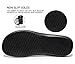 LLSOARSS Plantar Fasciitis Feet Sandal with Arch Support - Best Orthotic flip Flops for Flat Feet，Heel Pain- for Women (8 M US, Black)