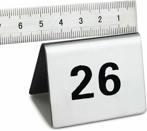 Numéros de table pour éviter les erreurs de service dans les grands restaurants