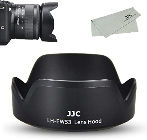 Amazon | JJC EW-53 可逆式 レンズフード 花形 Canon RF-S 18-45mm F4 