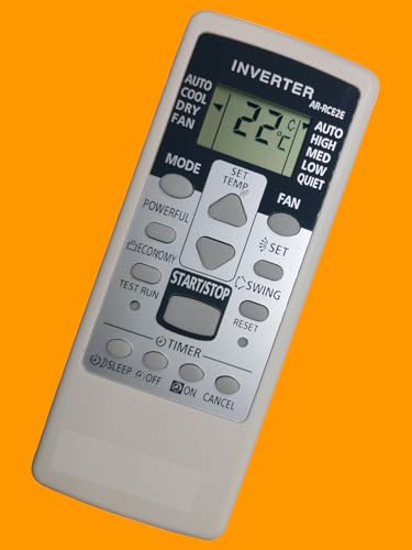 Image of Sanavya 113B AR-RCE2E AC Remote Control with Display Light (Old Remote Exactly Same Remote Will Only Work) Compatible for O General AC Remote with Backlight O General Ac 113B AR-RCE2E