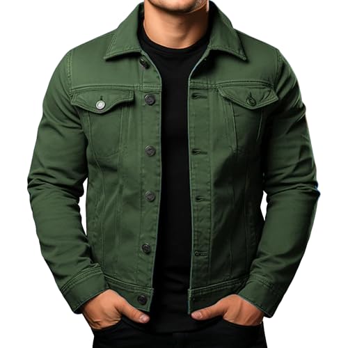 Chaqueta de mezclilla ligera para hombre Maiyifu-GJ miniatura 1