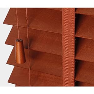 WWERTYY Massivholzjalousien 100x100cm