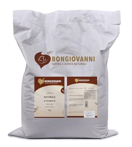 BONGIOVANNI FARINE E BONTA' NATURALI Levadura de Trigo Natural para Pan 5kg BIO (Activa)