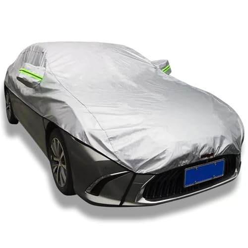 Funda Para Medio Coche Para Audi A5 Coupe, Cabriolet 2008-2024, Funda Universal Para Parabrisas Para Todo Tipo De Clima, Impermeable, For Exteriores, Resistente A La Intemperie Y Con Protección UV(Sil