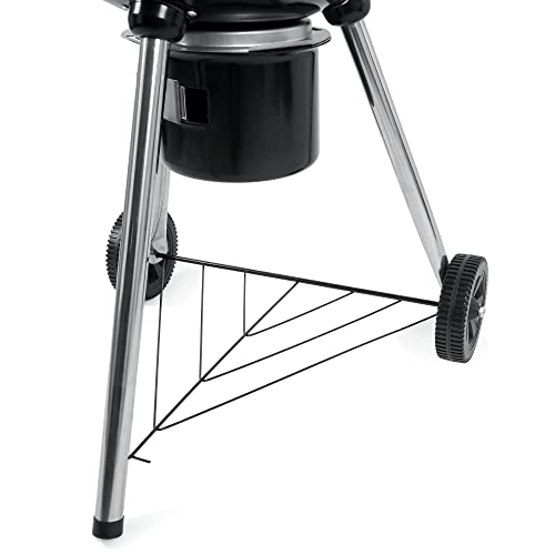 Foto von BBQ-Toro Kugelgrill Ø 57 cm | Grillfläche Ø 53,5 cm | BBQ Kugelgrill Holzkohle, Barbecue Kugelgrill, Grill Holzkohle rund, Holzkohlegrill mit Deckel