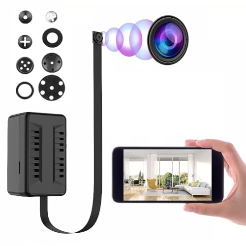 Reviews de Camaras de Vigilancia Pequeñas , listamos los 10 mejores. 45 YHDZSW Mini Cámara, 1080P HD Nanny CAM para el Hogar, Cámara WiFi más Pequeña con Detección de Movimiento, Visión Nocturna Visión Remota para Seguridad con iOS,Android Phone