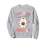 Photo Gallery halloween fantasma holding zucca retro groovy let s go ghouls felpa Photo Gallery halloween fantasma holding zucca retro groovy let s go ghouls felpa
