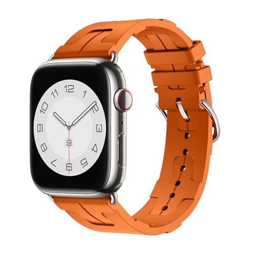 Bracelet étanche Apple Watch 49mm anti-irritation en FKM
