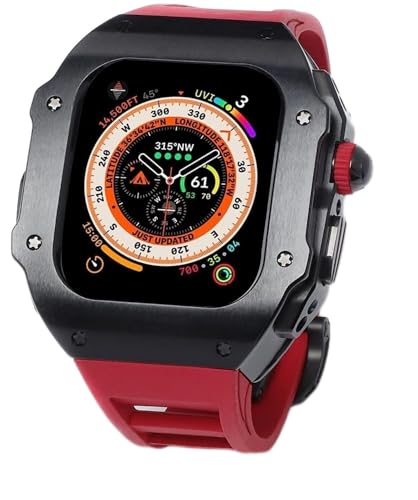 Kit VELORE para Apple Watch Ultra 8 49mm: correa deportiva y caja de aleación