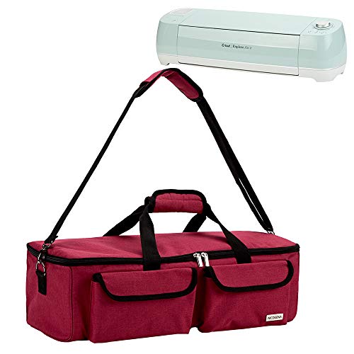 NICOGENA Padded Bag Carrying Case Compatible with Cricut Explore Air 2, Cricut Maker