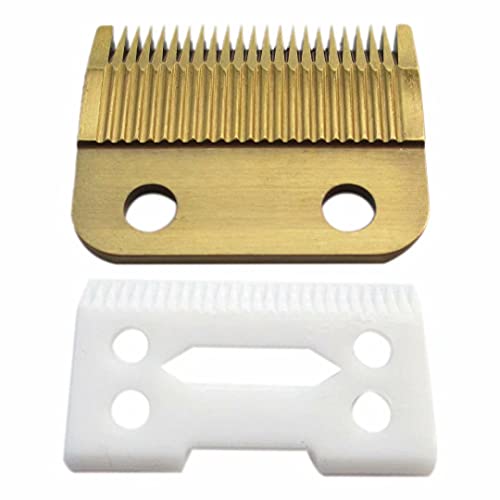 eStarpro New Professional Adjustable Replacement Blades Set #1006-30-15-10 for Wahl 8504 Hair Clippers Gold