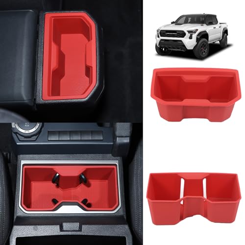 Insertos para portavasos Daeiclru para Toyota Tacoma 2024-2026 miniatura 3