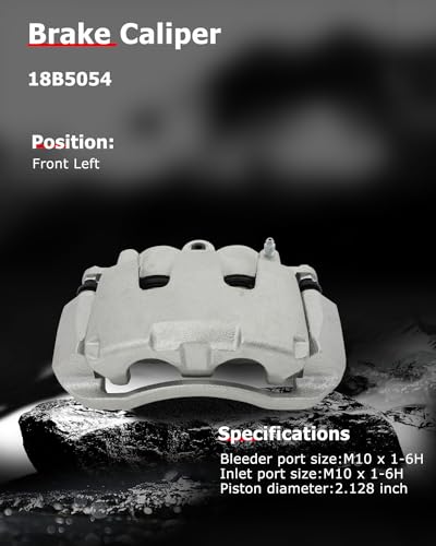Image of cciyu 18B5054 Front Brake Caliper w /Bracket For Dodge For Dakota /For Ram 1500,For Ram For 1500 /For 1500 Classic(Only Fit Front Right); For Chrysler For Aspen,For Dodge For Durango(Only Fit Front Left)