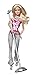 Barbie-Mattel - 329112 - V9513 - Barbie Fashionistas Glam Poupée Roche Étoile