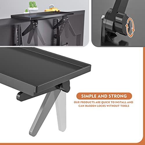 Computer Monitor Riser With Height Adjustable Multi Media Desktop Stand&Top Shelf Tv Mounting Bracket 12 Inch Flat Panel Mount #TOP3