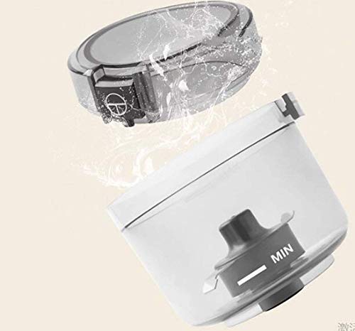 ZOUSHUAIDEDIAN Elektrische Kaffeemühle, Kaffeebohnenschleifmaschine mit Edelstahlklinge, geräuschloser Betrieb, for… – Bild 7